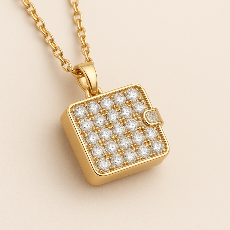 AWAKEN Vault Pendant (Rose Gold Edition)